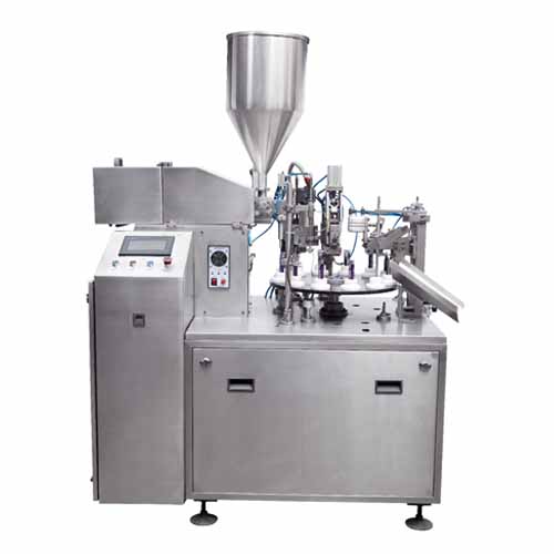 Single Nozzle Rotary Tube Filling Machine