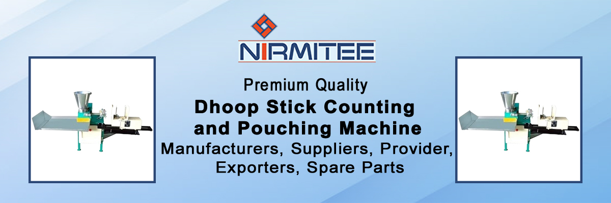 Dhoop Stick Counting and Pouching Machine