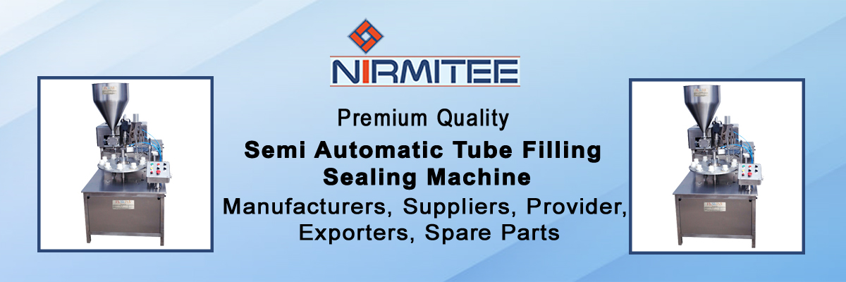 Semi Automatic Tube Filling Sealing Machine